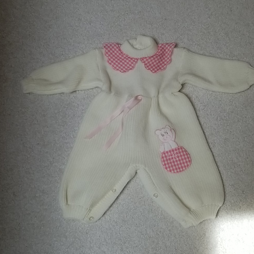 One piece newborn outfit